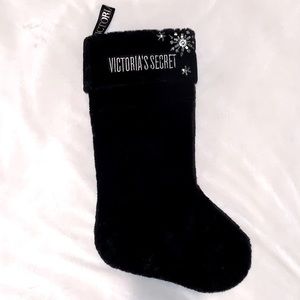 Victoria’s Secret Stocking Black with Rhinestones